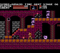 une photo d'Ã©cran de Castlevania sur Nintendo Nes